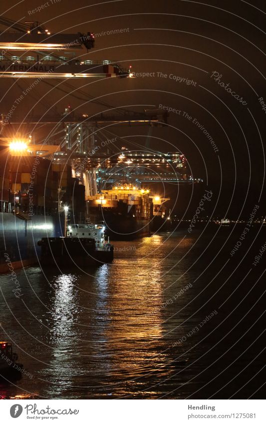 Kran Reihe Wirtschaft Industrie Handel Güterverkehr & Logistik Dienstleistungsgewerbe Technik & Technologie Wissenschaften Fortschritt Zukunft Schifffahrt