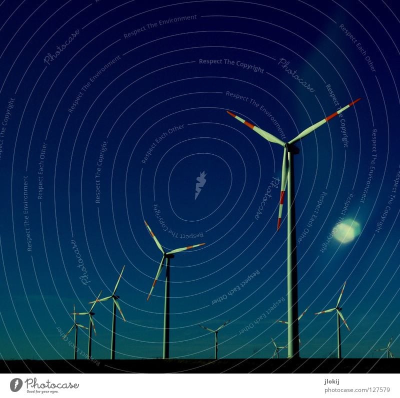 Generators VIII Windkraftanlage Strömung Propeller Erneuerbare Energie Klimawandel umweltfreundlich Umweltschutz drehen Feld Elektrizität Luft Energiewirtschaft