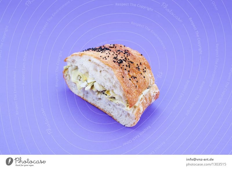 Sandwich Belegtes Brot Snack Toastbrot Werkstatt Blitzlichtaufnahme Farbe Speise Gesunde Ernährung Essen Foodfotografie Mahlzeit graphisch lecker herzhaft