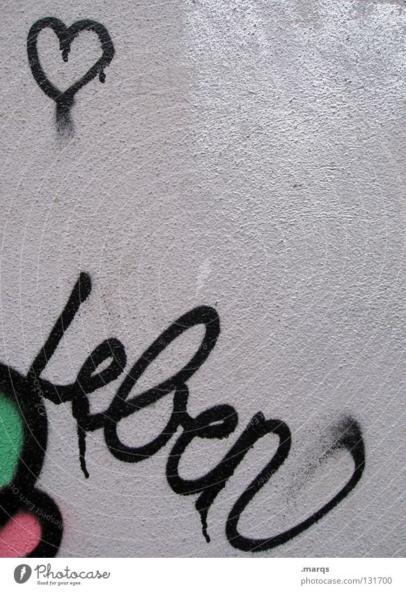 So ist das Schönschrift Schriftzeichen Beschriftung Typographie dreckig Straßenkunst Kunst Kultur wirklich schwarz weiß rot rosa grün Kritzelei beschmiert