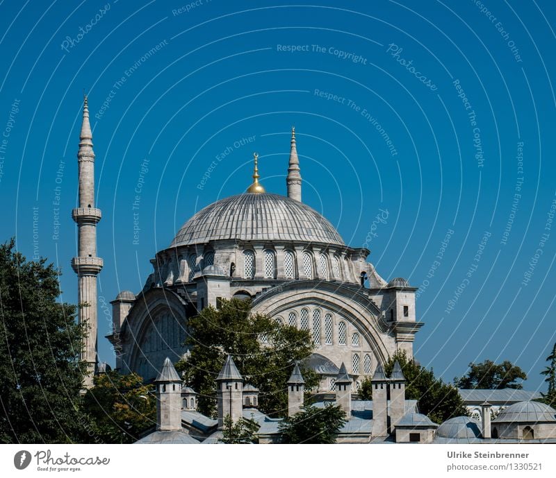 Minarette 5 Ferien & Urlaub & Reisen Tourismus Sightseeing Städtereise Istanbul Türkei Stadtzentrum Bauwerk Gebäude Architektur Moschee Turm Sehenswürdigkeit
