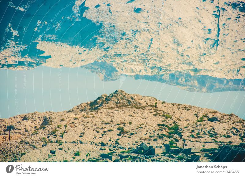 Îles de Marseille X Umwelt Natur Landschaft Sommer Schönes Wetter Hügel Felsen Berge u. Gebirge ästhetisch häufig Doppelbelichtung Fluss paarweise Südfrankreich