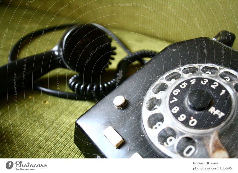 ...besetzt Telefon retro Telefongespräch Stillleben Überraschung Ferne warten Ungeduld