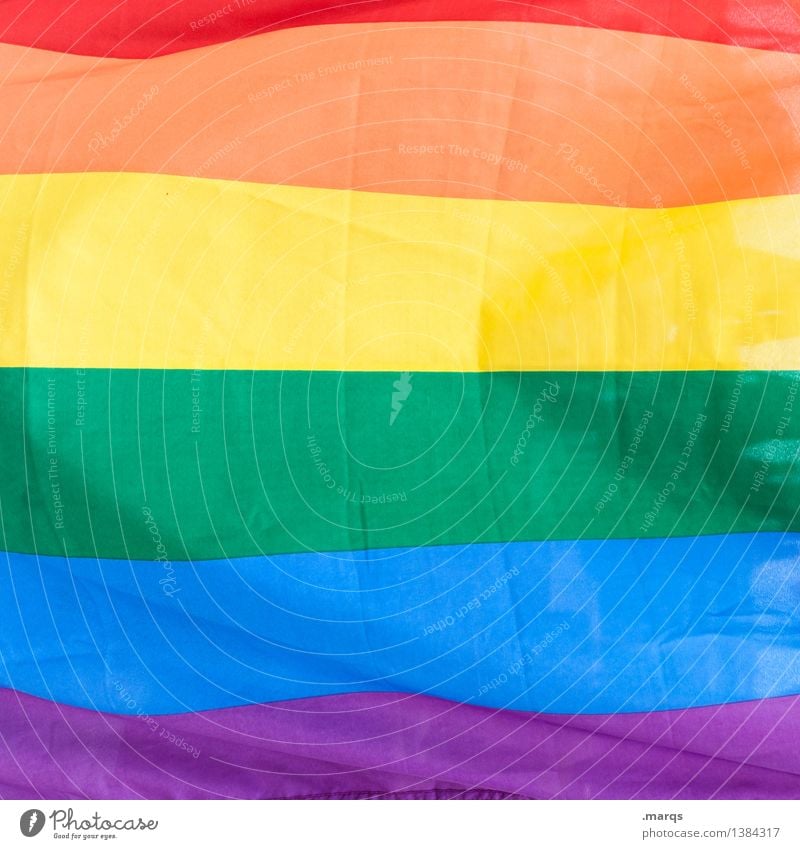 CSD Lifestyle Zeichen Fahne mehrfarbig Toleranz Sex Sexualität Regenbogen Homosexualität Sexuelle Neigung Gefühle Erotik Christopher Street Day