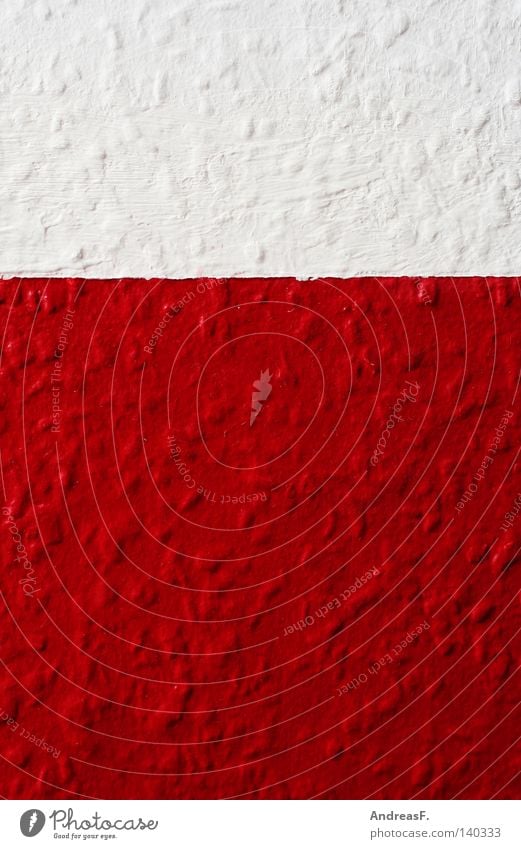 rot & weiß rot-weiß Tapete Raufasertapete tapezieren mehrfarbig rau zweifarbig Schweiz streichen 2 zweiteilig polnisch Detailaufnahme Dekoration & Verzierung