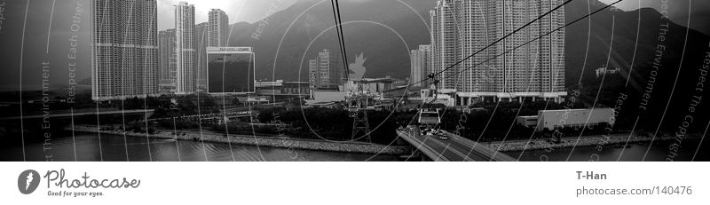 China Traum_3 Asien Lantau Insel Architektur Dichte Neustadt Örtlichkeit Hongkong Entwicklung träumen