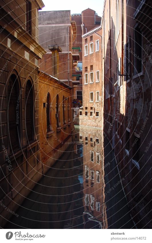 Venedig Reflexion & Spiegelung Ferien & Urlaub & Reisen Italien Haus Europa Wasser
