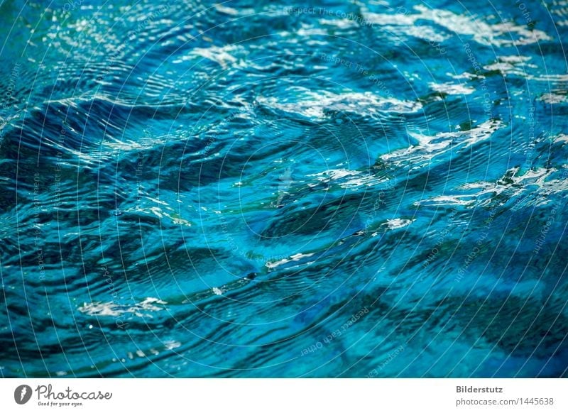 Wasser Erholung Wellen Umwelt Natur Urelemente Schwimmen & Baden Bewegung Flüssigkeit frisch glänzend nass natürlich positiv weich blau türkis ruhig Wellness