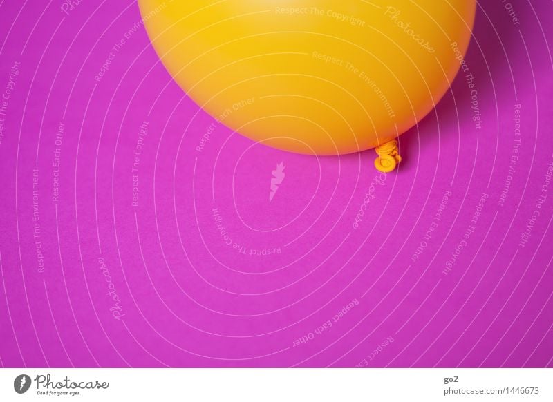 Gelb auf Pink Freude Entertainment Party Veranstaltung Feste & Feiern Karneval Silvester u. Neujahr Jahrmarkt Geburtstag Dekoration & Verzierung Luftballon