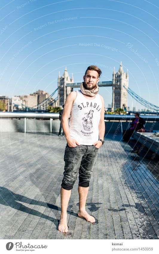 Waterman (10) Lifestyle Stil Ferien & Urlaub & Reisen Tourismus Ausflug Mensch maskulin Junger Mann Jugendliche Erwachsene Leben Körper 18-30 Jahre London