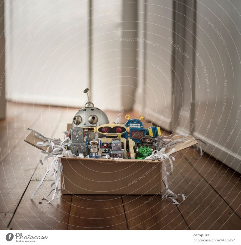 Überraschung! kaufen Design Häusliches Leben Wohnung Handel Medienbranche Spielzeug Roboter Gastfreundschaft Glück Geschenk Weihnachten & Advent
