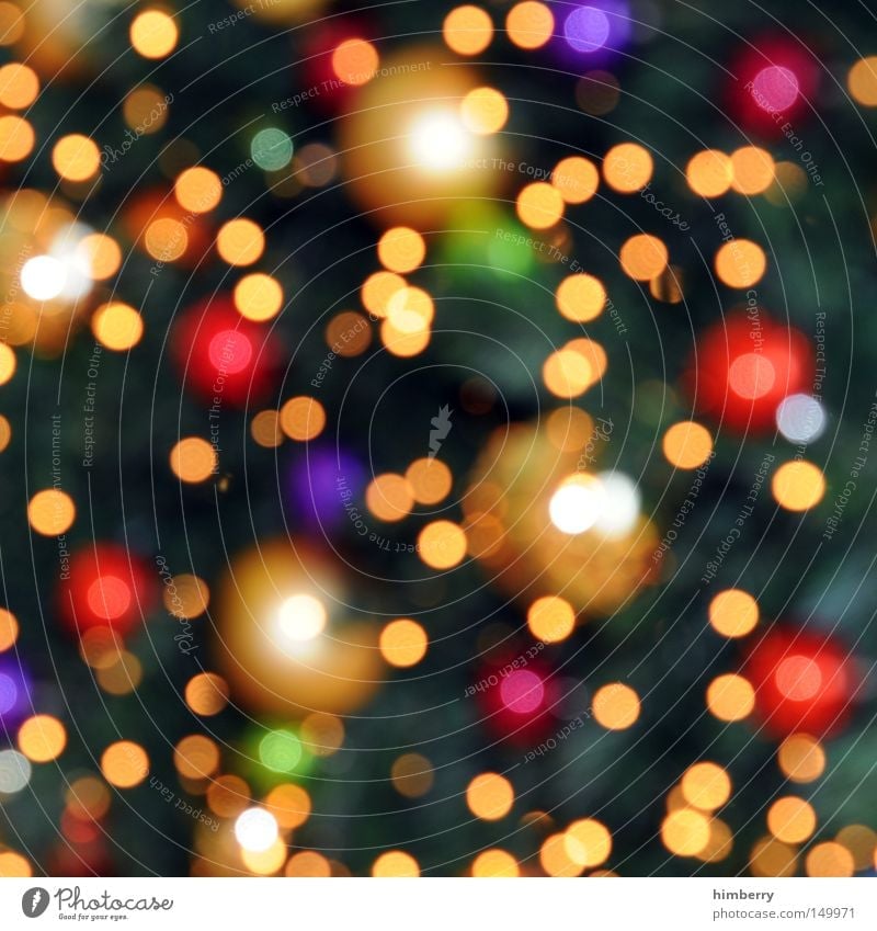 oh tannenbaum Weihnachten & Advent Baumschmuck Dekoration & Verzierung Hintergrundbild Tanne glänzend Licht hell Lichterkette Farbe Silvester u. Neujahr