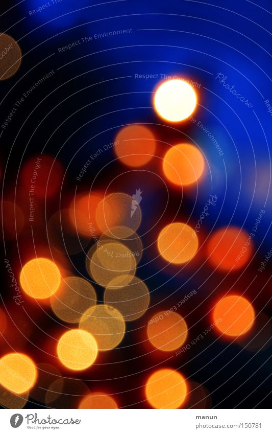 shining festlich Lichtpunkt abstrakt rot gelb blau Feuerwerk Feste & Feiern Lampe