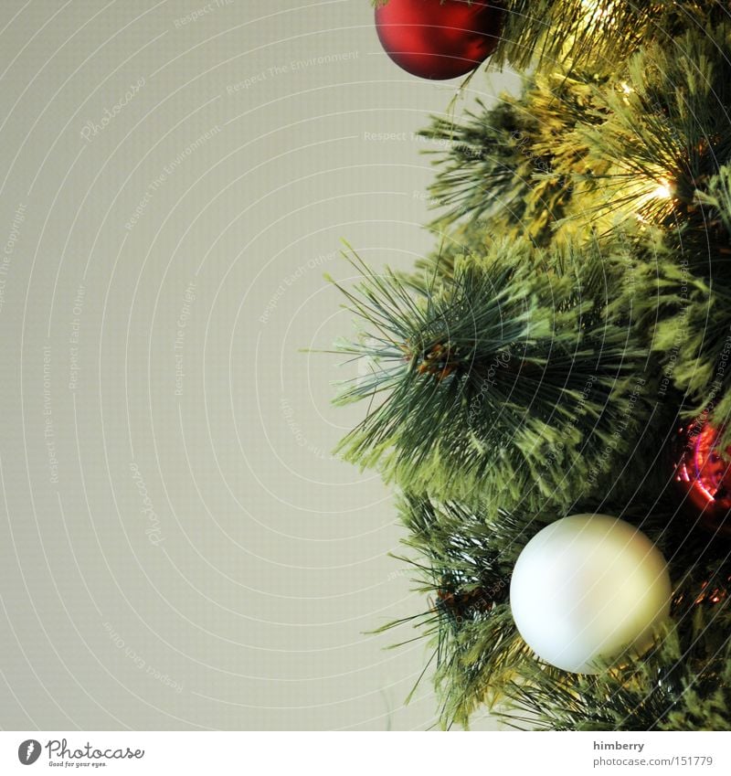 treeberry Weihnachten & Advent Weihnachtsbaum Feste & Feiern Dekoration & Verzierung Weihnachtsdekoration Baumschmuck Christbaumkugel Tanne Adventskranz