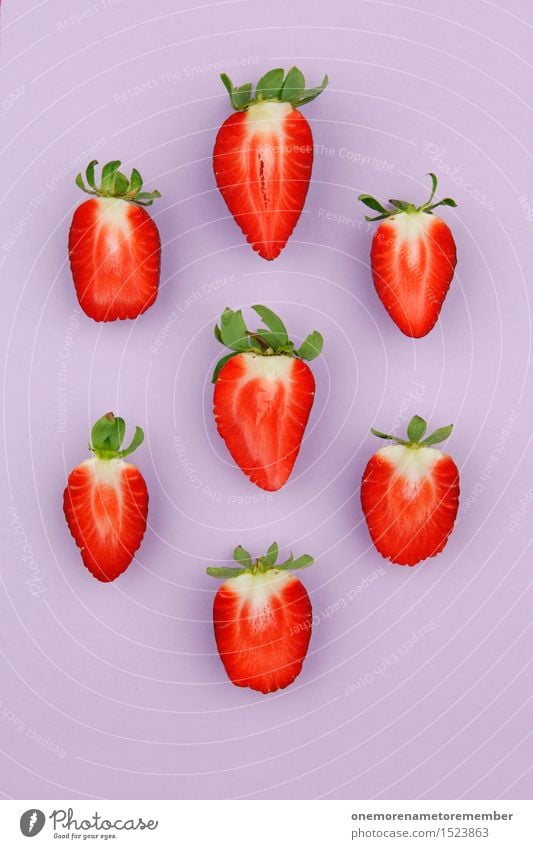 Tetris-Erdbeeren Kunstwerk ästhetisch Erdbeereis Erdbeer Shake Erdbeerjoghurt Erdbeermarmelade Erdbeersorten lecker Gesunde Ernährung Vegetarische Ernährung