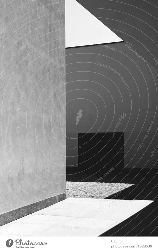 serralves museum Museum Sonnenlicht Schönes Wetter Haus Gebäude Architektur Mauer Wand Tür eckig komplex Schwarzweißfoto Außenaufnahme abstrakt Menschenleer Tag