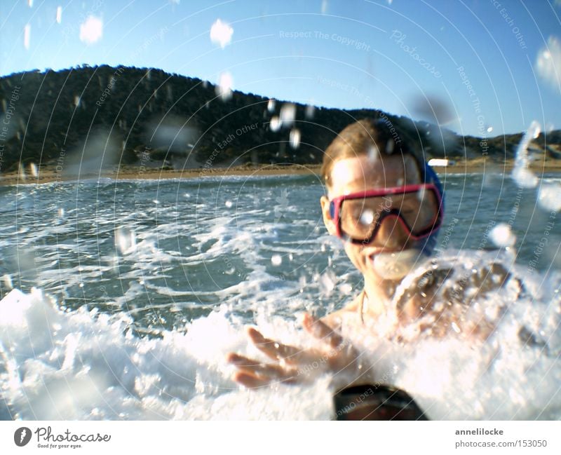 ich will sommer !!! Freizeit & Hobby Ferien & Urlaub & Reisen Tourismus Abenteuer Sommer Sommerurlaub Strand Meer Insel Wellen Wassersport tauchen Junge Frau