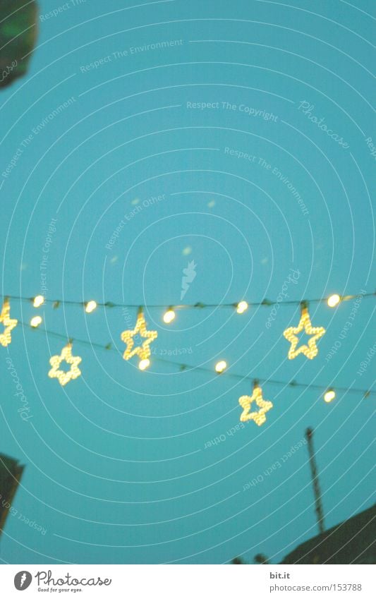 STERNEN TROCKENLEINE Lampe Feste & Feiern Himmel Glück Kreativität Hintergrundbild Stern (Symbol) Weihnachten & Advent Licht Lichterkette Weihnachtsmarkt