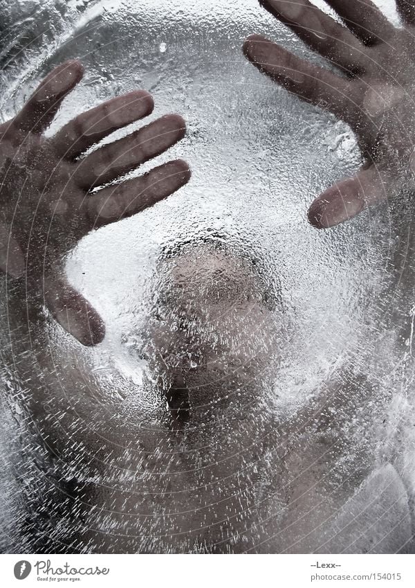 eiskalt erwischt oder Ötzi reloaded gefroren Eis Frost Leiche Winter Eiszeit Eisblumen Tod frieren bewegungslos Angst Panik Eismumie