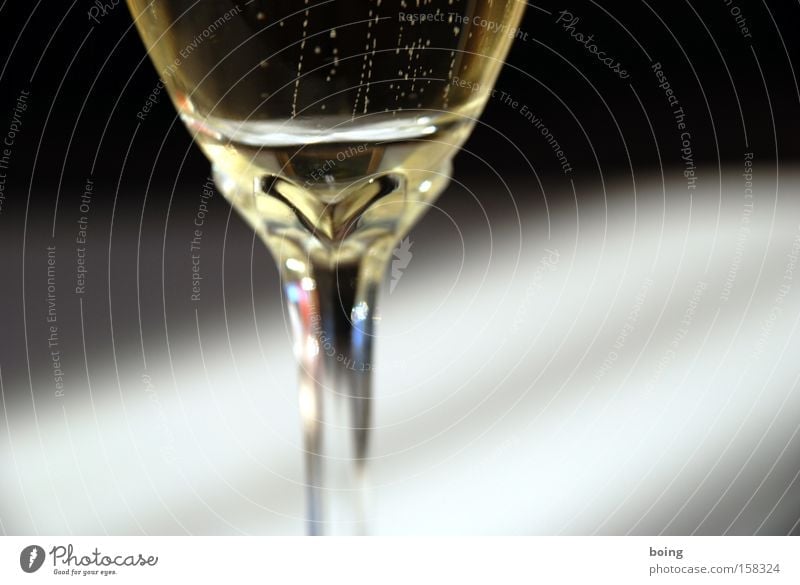 zweites Frühstück Sekt Sektglas Stil Prosecco Champagner Alkohol Kohlensäure Feste & Feiern Schliff Kelch Wein Silvester u. Neujahr Stengel