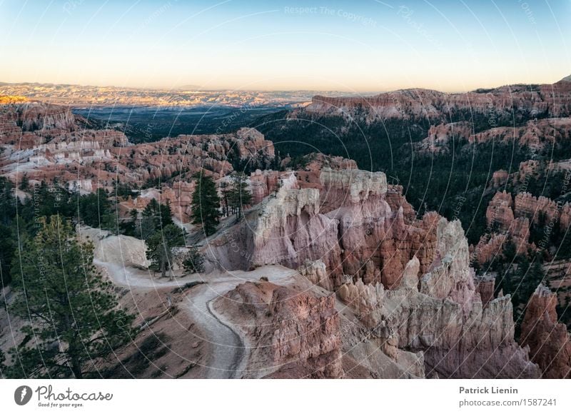 Bryce Canyon harmonisch Wohlgefühl Zufriedenheit Sinnesorgane Erholung Ferien & Urlaub & Reisen Abenteuer Berge u. Gebirge Umwelt Natur Landschaft Urelemente