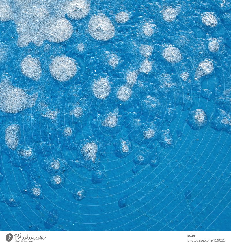 Schneeregen Regen Wetter Eis gefroren blau Boden Hintergrundbild Strukturen & Formen Punkt Niederschlag Makroaufnahme Nahaufnahme