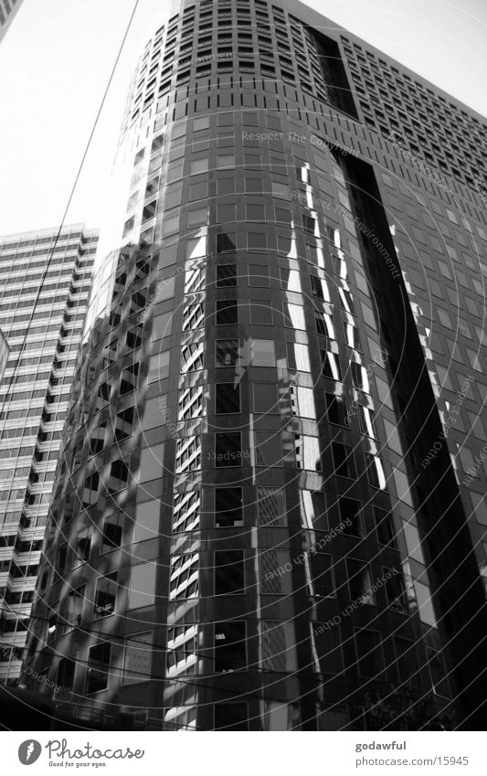 Business-District Hochhaus Stadt San Francisco Reflexion & Spiegelung Fenster Architektur Stadtzentrum modern