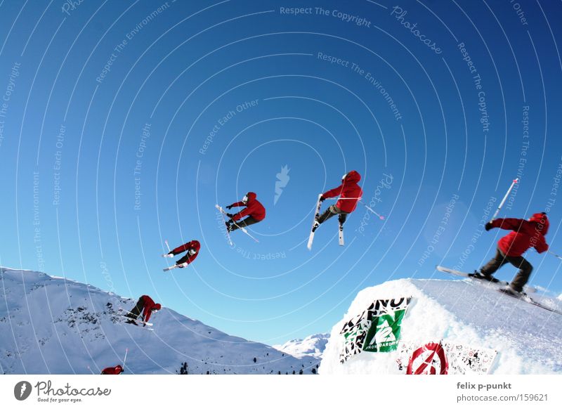 Kirschbaum battle Freizeit & Hobby Winter Schnee Winterurlaub Berge u. Gebirge Sport Wintersport Sportler Erfolg Skifahren Skier maskulin 1 Mensch 6