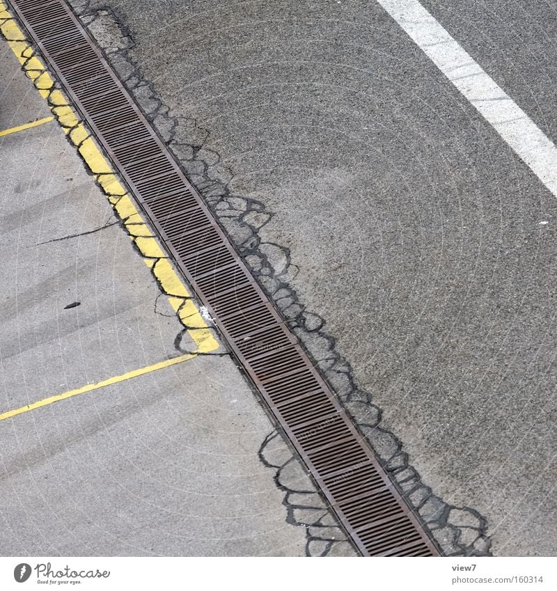 Graphikdesign zwei Straße Wege & Pfade Schilder & Markierungen Streifen Linie Bordsteinkante Kurve abbiegen Strukturen & Formen Ordnung gestikulieren Verlauf