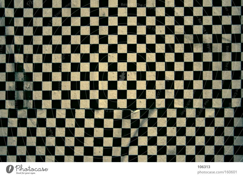 Fotonummer 115327 schwarz weiß Quadrat Strukturen & Formen Muster Anordnung graphisch Hintergrundbild kariert Tapete Wand Dekoration & Verzierung Abwechselnd