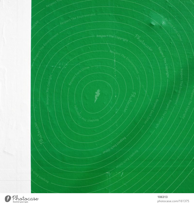 Fotonummer 115864 grün weiß Polizei Farbe Schatten Linie gerade hell dunkel graphisch Hintergrundbild Strukturen & Formen leer Platz Raum Freiheit gestalten