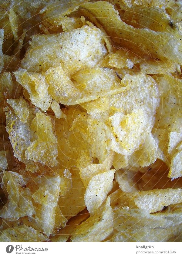 Verboten! Kartoffelchips Kalorie Ernährung Lebensmittel Fett ungesund Kartoffeln Snack Fastfood Frittiert Acrylamid Dickmacher