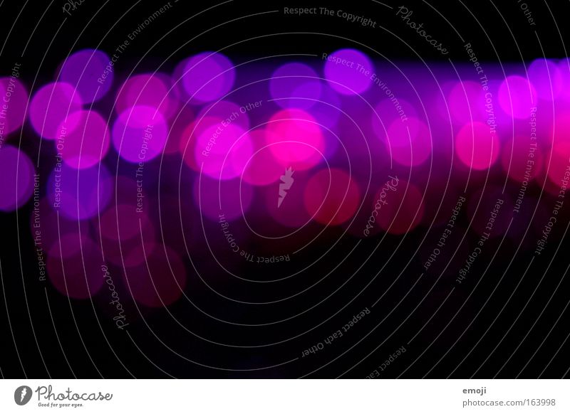 ooooooo Unschärfe rosa pink violett Reflexion & Spiegelung Licht Dekoration & Verzierung Hintergrund schwarz Punkte glasfasern textfreiraum oben