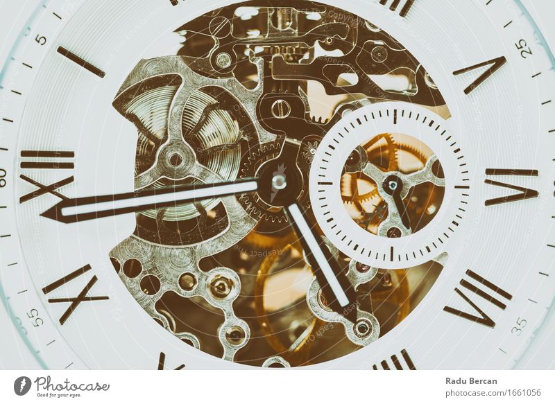 Automatische Herrenuhr mit sichtbarem Mechanismus Reichtum elegant Stil Design Uhr Technik & Technologie Mode Accessoire Armbanduhr Zeichen drehen trendy schön