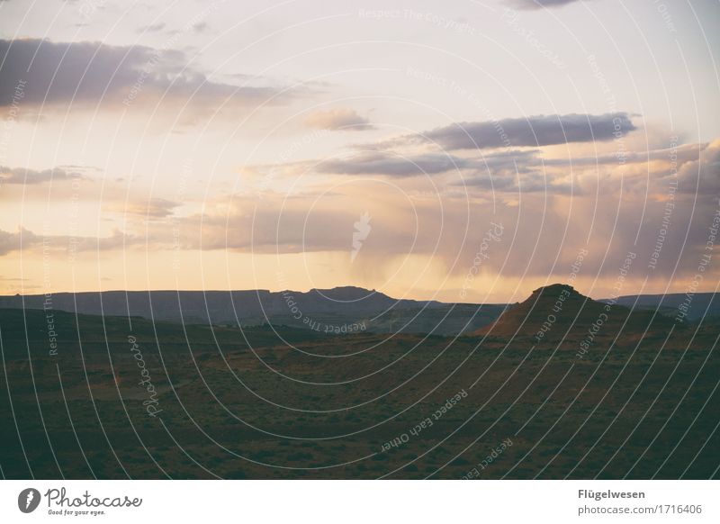 Beautiful Amerika (k) Himmel Wolken Tag Schatten Berge u. Gebirge Grand Canyon USA Landschaft Pflanze Tier Aussicht Ferne Menschenleer Sträucher Vulkankrater