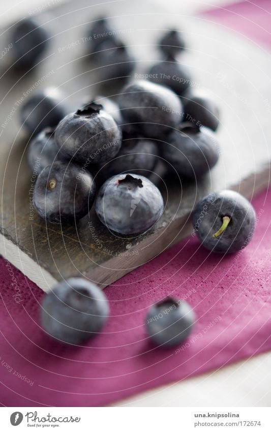 blueberry Lebensmittel Frucht Dessert Marmelade Ernährung Bioprodukte Vegetarische Ernährung Diät frisch süß blau violett rosa Gesundheit Foodfotografie Beeren