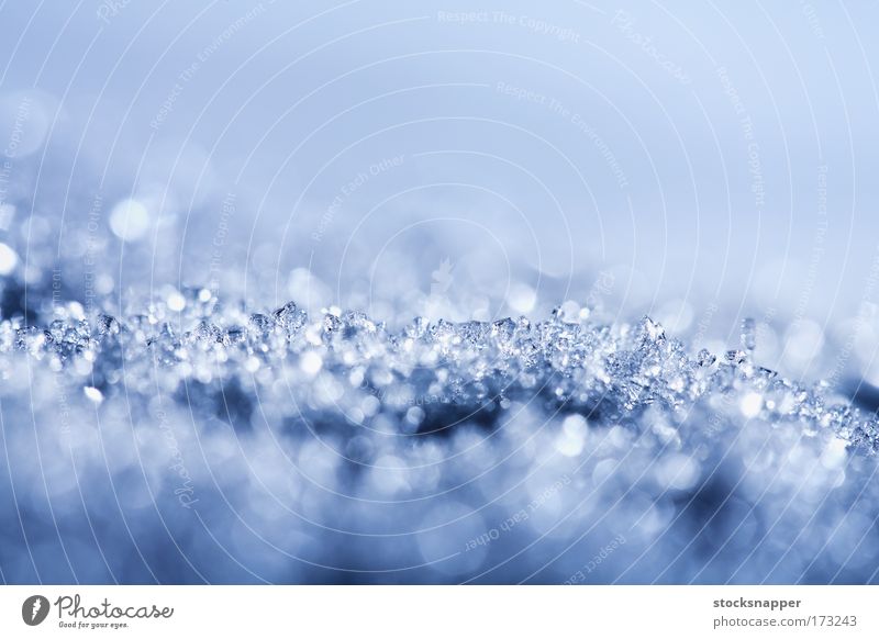 Schnee Natur Hintergrundbild blau Frost Winter Arktis gefroren kalt Makroaufnahme Nahaufnahme Eis Kristalle