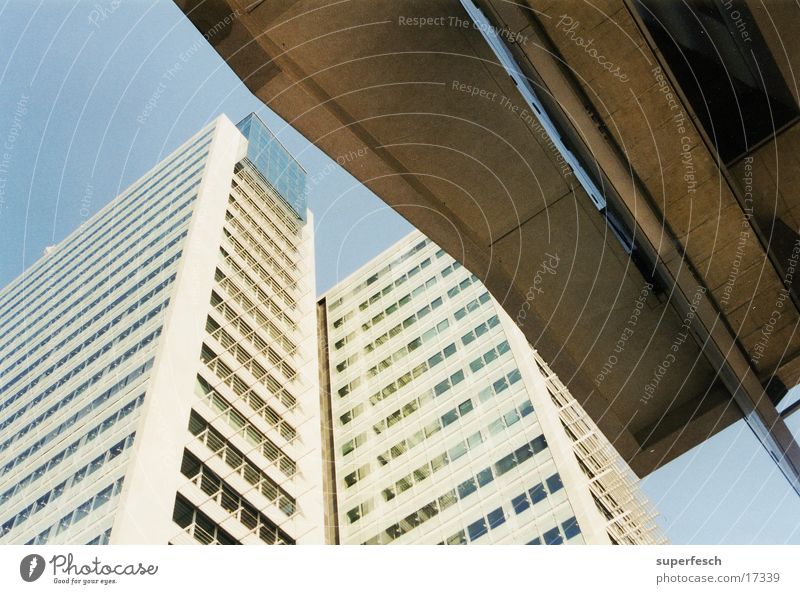 Donaucity Stadt Wien Hochhaus Beton Architektur Glas
