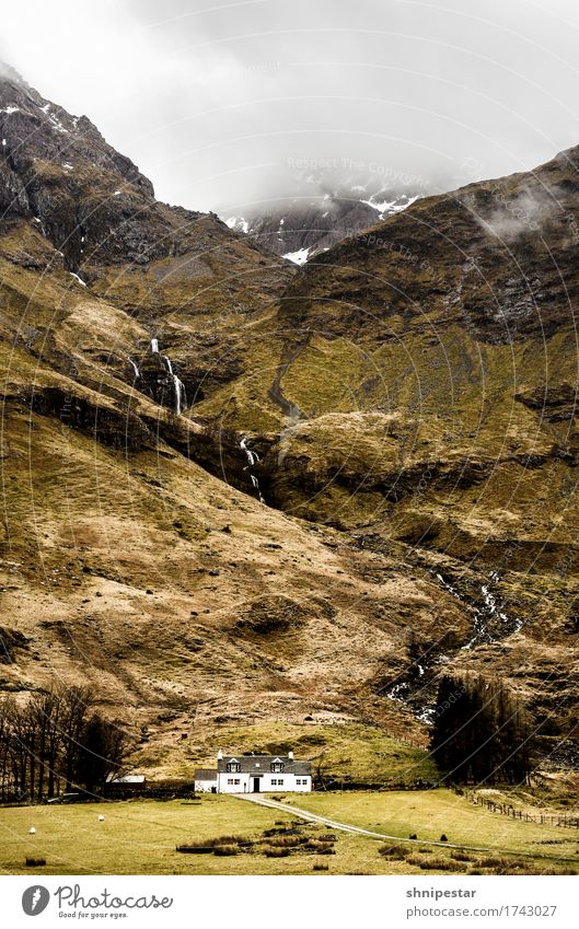 Glen Coe, Highlands, Scotland Whiskey Ferien & Urlaub & Reisen Tourismus Ausflug Abenteuer Expedition Camping Berge u. Gebirge wandern Häusliches Leben Haus