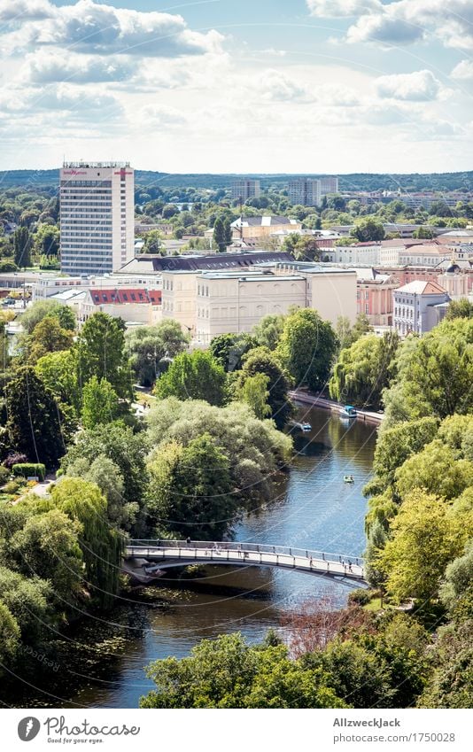 Potsdam 2 Himmel Wolken Sommer Schönes Wetter Park Brandenburg Stadt Stadtzentrum Gebäude Sehenswürdigkeit Wahrzeichen historisch Tourismus Farbfoto