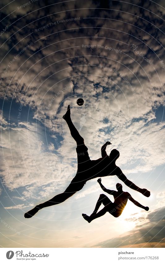 Sepak Takraw II Freizeit & Hobby Sport Ballsport sepak takraw 2 Mensch Himmel Wolken Sonne Sommer springen ästhetisch sportlich außergewöhnlich Gesundheit
