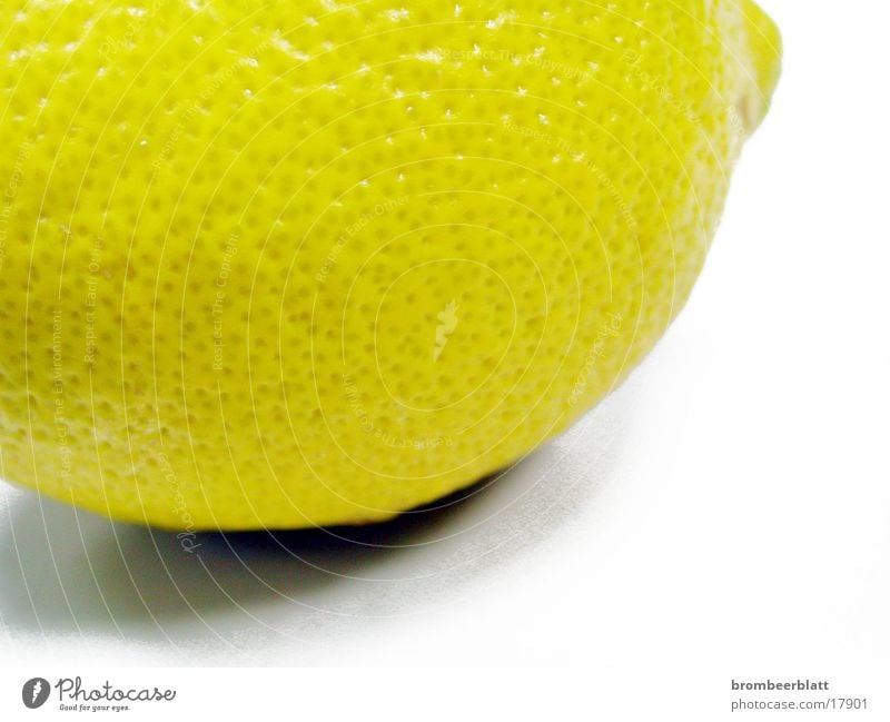 Zitrone gelb Dinge Nahaufnahme Detailaufnahme Frucht