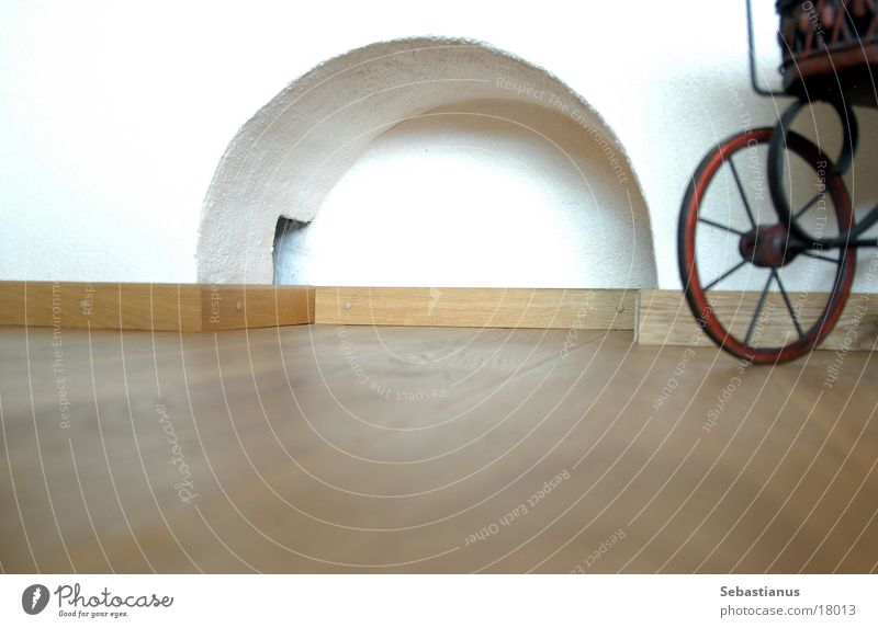 Parkett & Boden Holz Kinderwagen Wohnzimmer Häusliches Leben Bodenbelag Bogen Fahrrad