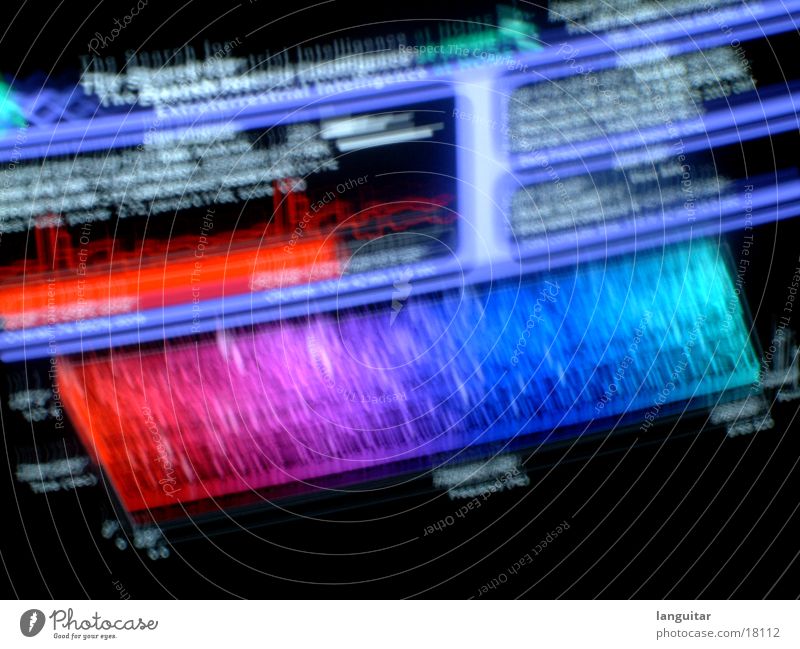 data @ analysis Computer Bildschirm UFO Diagramm Statistik Makroaufnahme Nahaufnahme SETI Screen Daten