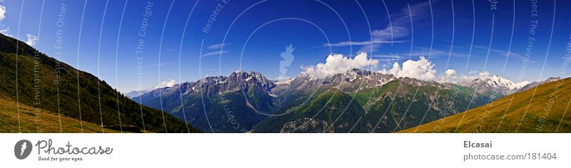 Am Sandkopf Farbfoto Außenaufnahme Menschenleer Tag Panorama (Aussicht) Weitwinkel Umwelt Natur Landschaft Erde Himmel Wolken Sonne Alpen Berge u. Gebirge