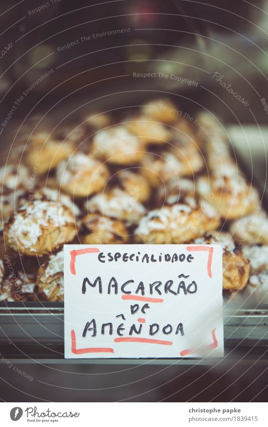 Süße Versuchung Lebensmittel Teigwaren Backwaren Kuchen Süßwaren Ernährung Frühstück Ferien & Urlaub & Reisen Städtereise Lissabon Portugal süß Bäckerei
