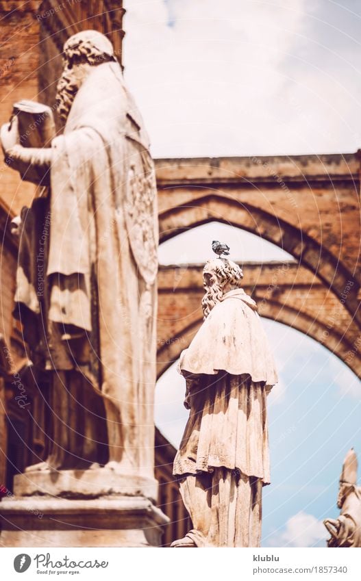 Stadtansichtdetail von Palermo-Stadt, Sizilien, Italien Stil Ferien & Urlaub & Reisen Tourismus Haus Kunst Kultur Kirche Platz Gebäude Architektur Fassade