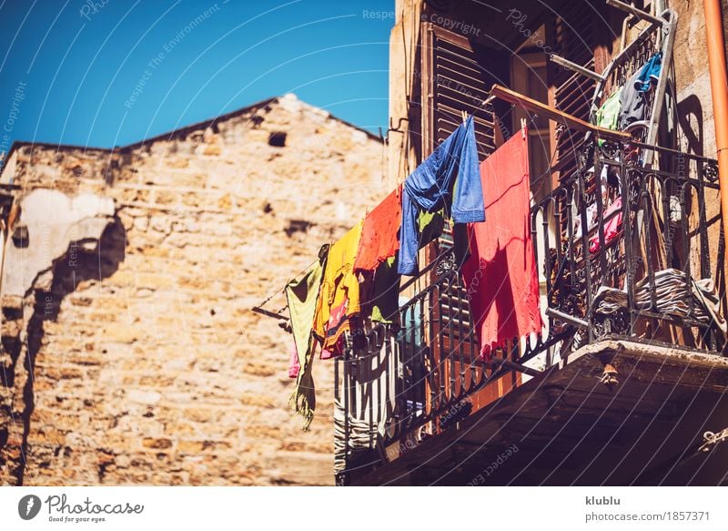 Stadtansichtdetail von Palermo-Stadt, Sizilien, Italien Stil Ferien & Urlaub & Reisen Tourismus Haus Kunst Kultur Kirche Platz Gebäude Architektur Fassade