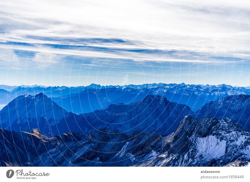 alpen Natur Landschaft Felsen Alpen Berge u. Gebirge Gipfel wandern achtsam Vorsicht Gelassenheit geduldig ruhig Selbstbeherrschung Farbfoto Außenaufnahme