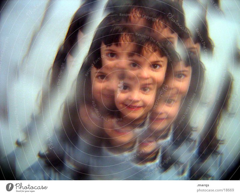 Johanna@pc Kind Mädchen Kaleidoskop Bruch Fototechnik Gesicht häufig marqs